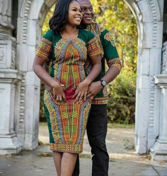African Clothing for Couples/african Matching Outfits for Couples