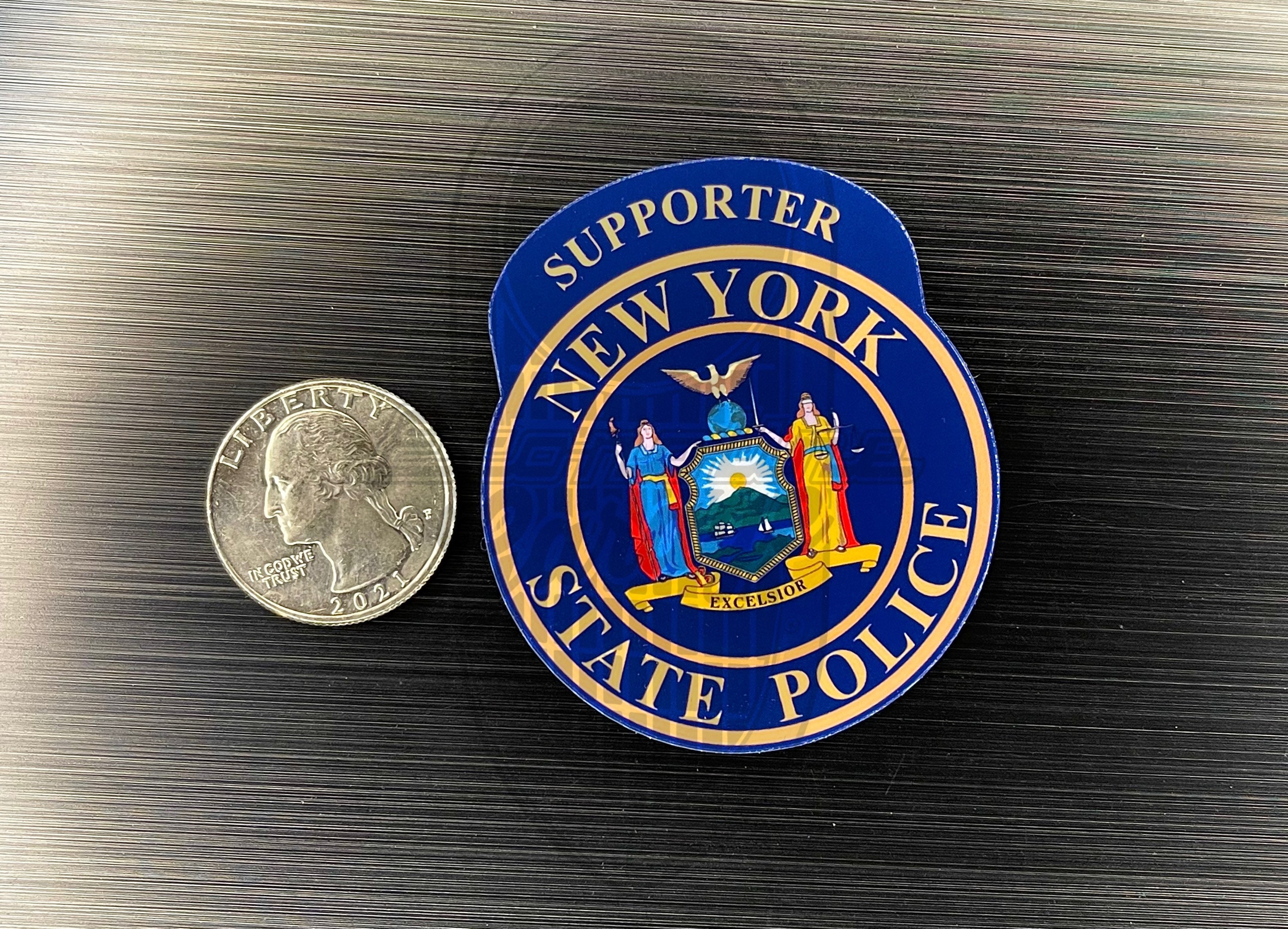 New York State Police 2.5” X 2” Supporter Sticker Decal NYSP Supporter ...