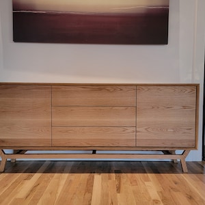 Modern Media Console / Credenza Leg MDF Template