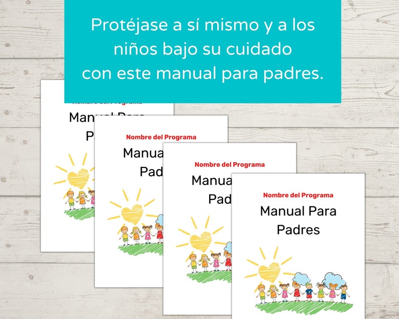 Manual para padres de guardería/ Políticas y procedimientos de cuidado infantil/ Manual de guardería en el hogar imagen 9