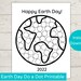 Earth Day Dot Marker Printable/ Do a Dot Printable/ Earth Day Activity ...