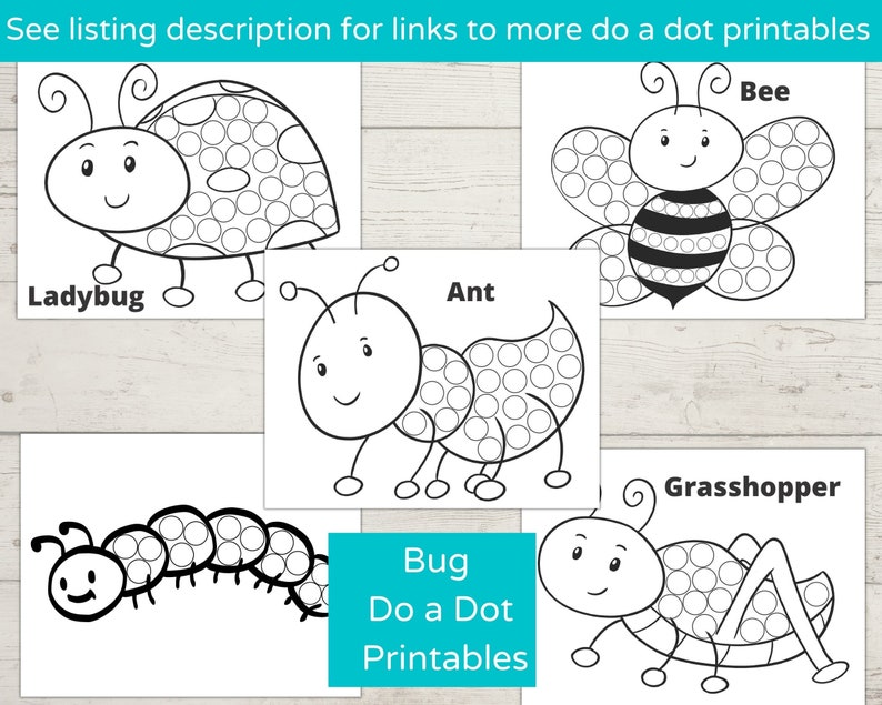 Transportation Dot Marker Printables/ Do a Dot Printable/ Toddler