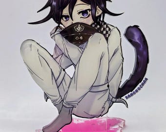 Kokichi Ouma acrylic standee – danganronpa v3 | anime desk decor | double-sided print | collectible gift for anime fans