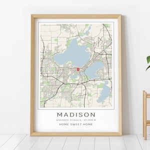 Mapa de cidade personalizado, mapa personalizado, pôster de mapa personalizado, qualquer cidade, decoração de parede, download digital de mapa de cidade, arquivos digitais, download de mapa