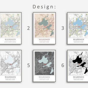 Carte personnalisée | Impression du plan de la ville | Affiche de voyage | Cadeau d'anniversaire | Cadeau de mariage personnalisé | La carte de notre première maison | Carte imprimable | TÉLÉCHARGEMENT NUMÉRIQUE