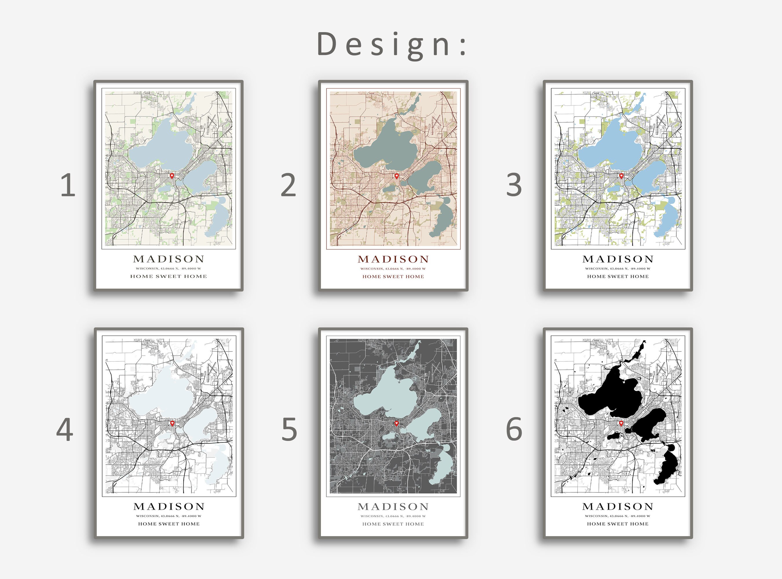 Custom Map | City Map Print | Travel poster | Anniversary Gift | Custom Wedding Gift | Our First Home Map | Printable map | DIGITAL DOWNLOAD