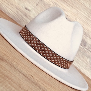 Brown Ribbon Hat Band - Etsy display picture 3