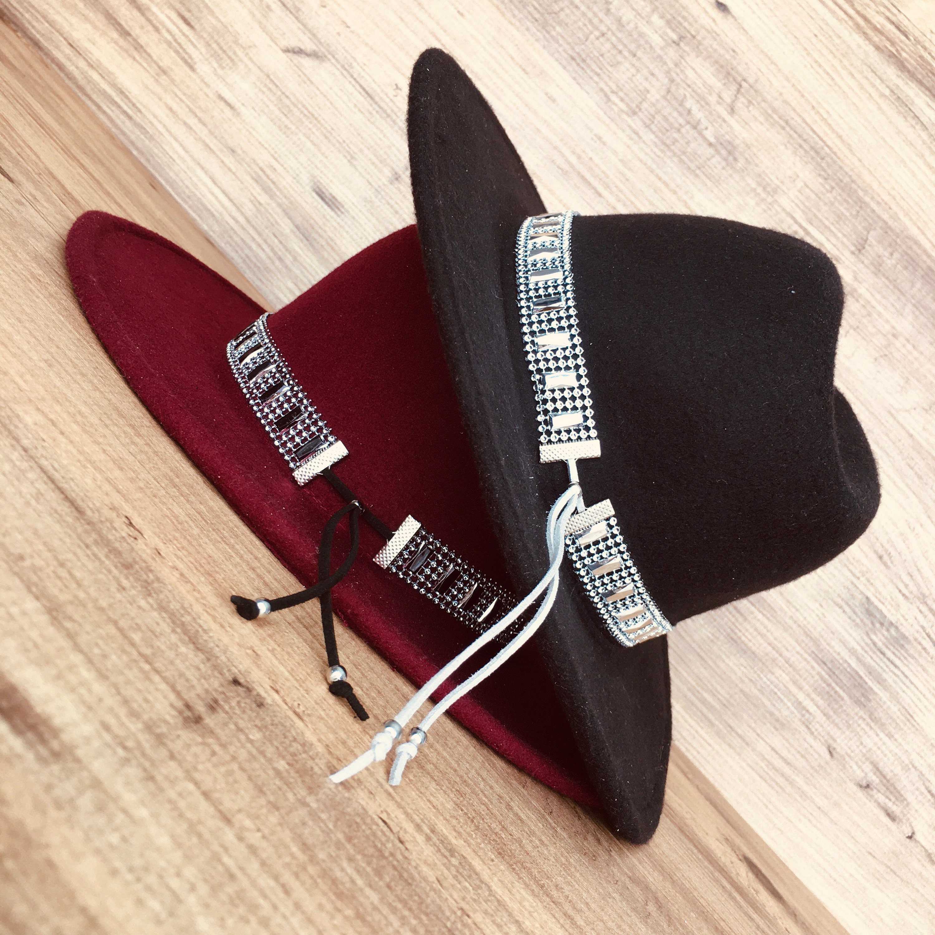 Rhinestone Stretchable Hat Bands for Cowboy Women Panama Hat Belt Bling  Western Hat Accessories Adjustable Hat Jewelry