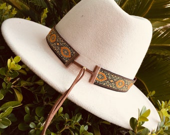 9269 Adjustable Hat Bands For Men And Women Fedora Cowboy Ribbon Amazon.com: Gamboa Adjustable Hat Bands for Men and Women  main image 2