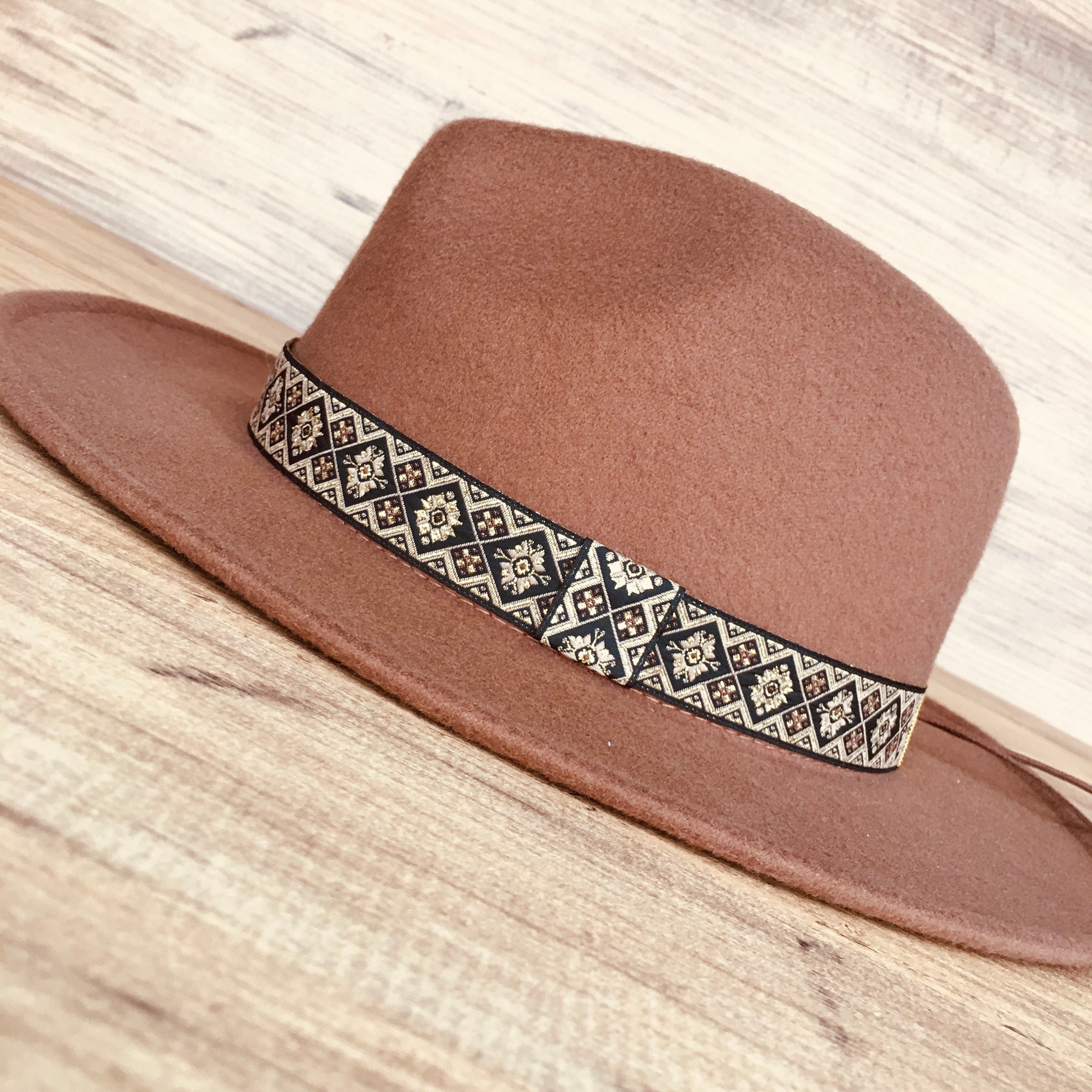 7967 Hatbands For Panama Hat Orange Alavenda Panama Hat by Alfonso D main image 2