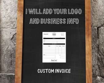 Custom business invoice, invoice template Editable invoice,modern Invoice,Invoice Download, Printable Invoice, Invoice Form, Invoice Form