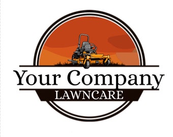 Lawn Mowing Service Logo, DIY Logo Design Template, Landscaping Logo, Lawn Maintenance Logo, Yard Service Logo, Lawn Mower Logo, Grass Logo