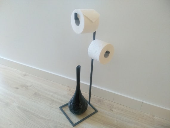 Freestanding Designer Toilet Roll Holder 