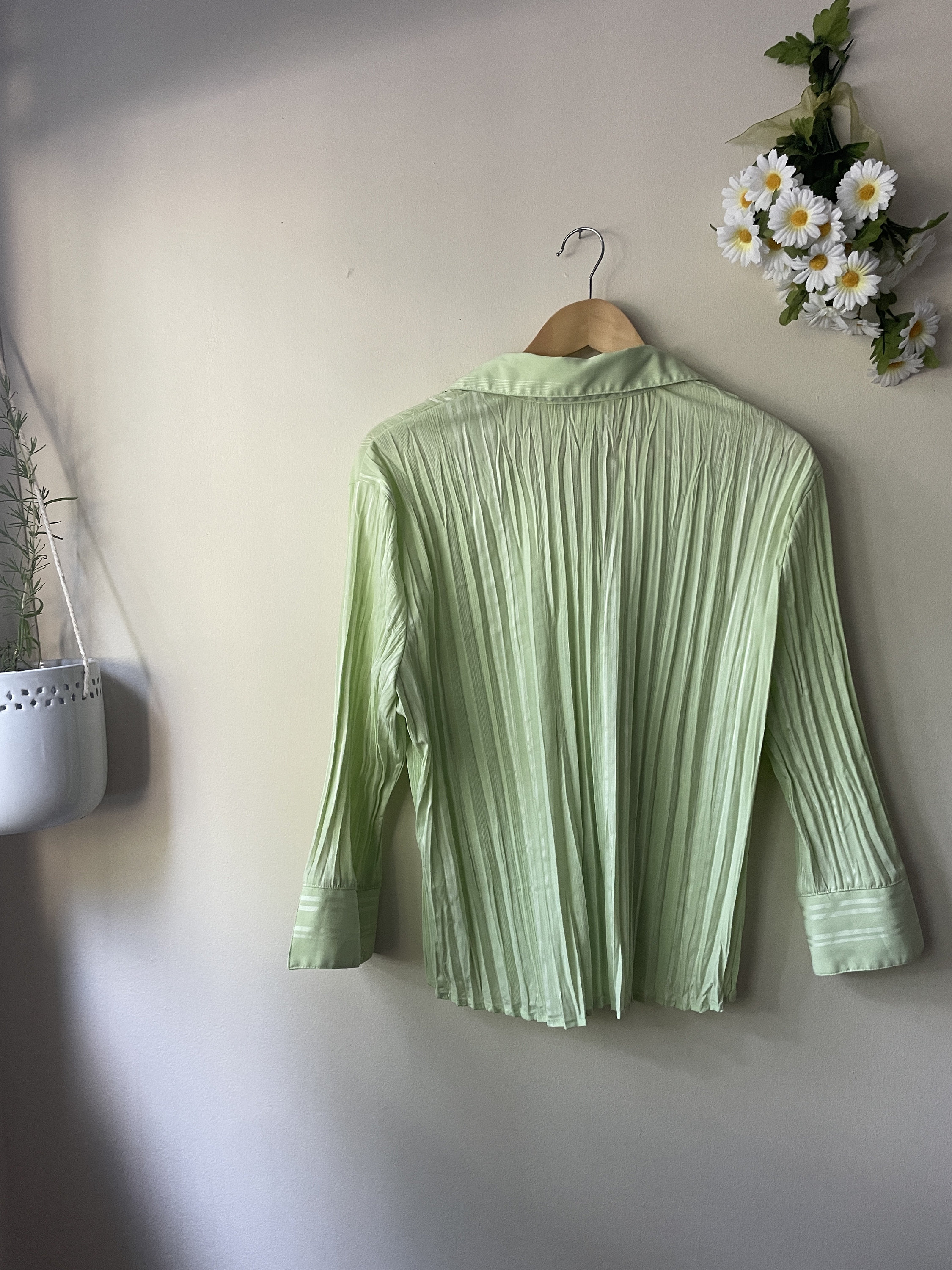 Vintage Fred David Blouse 1990s 90s Office Chic Ruffle Etsy