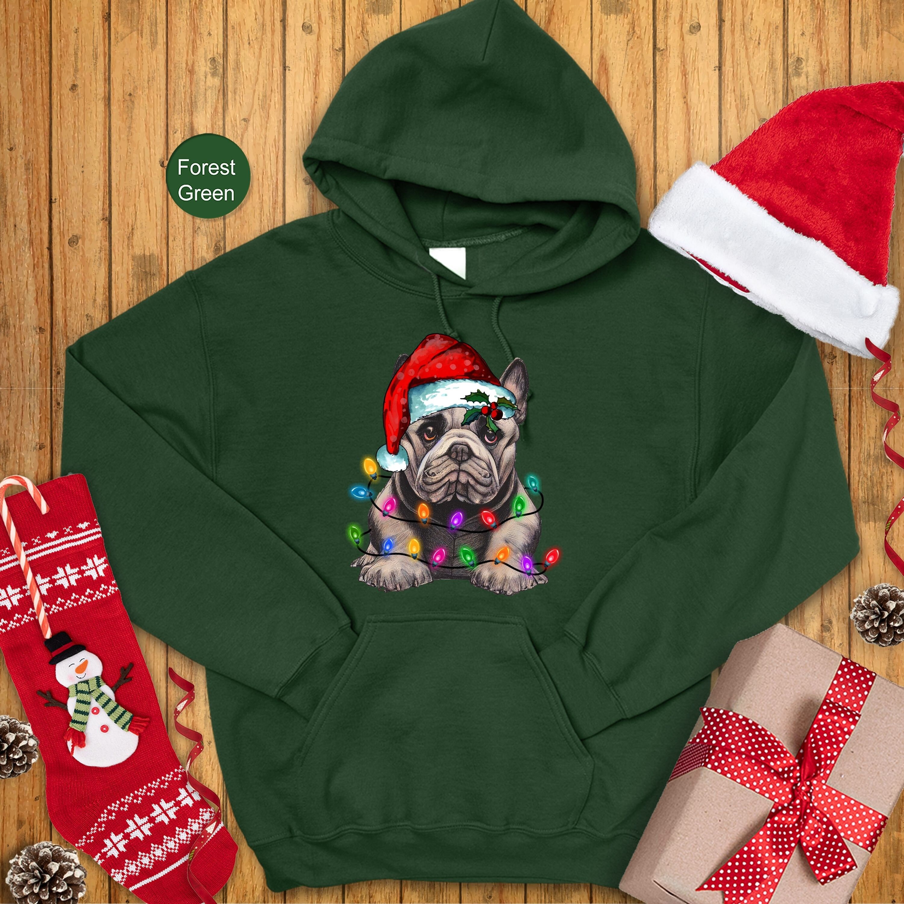 Discover French Bulldog Christmas Sweatshirt