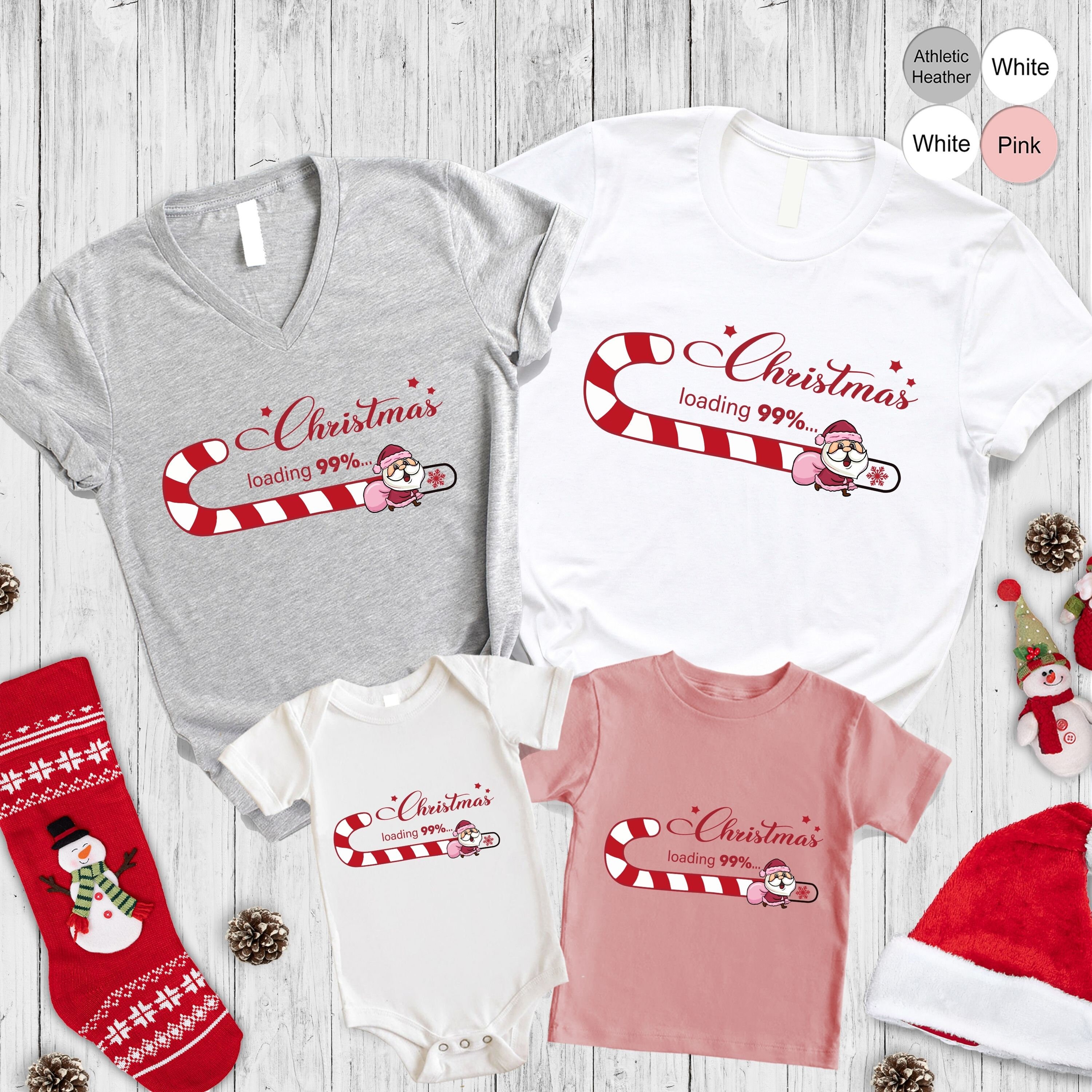 Discover Christmas Candy Cane Shirt, Funny Christmas Shirt, Christmas Santa Claus T-Shirt