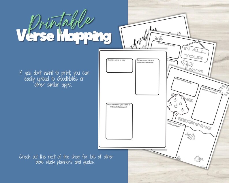 Printable Verse Mapping Bible Study Bible Verse Art Bible Journalling ...