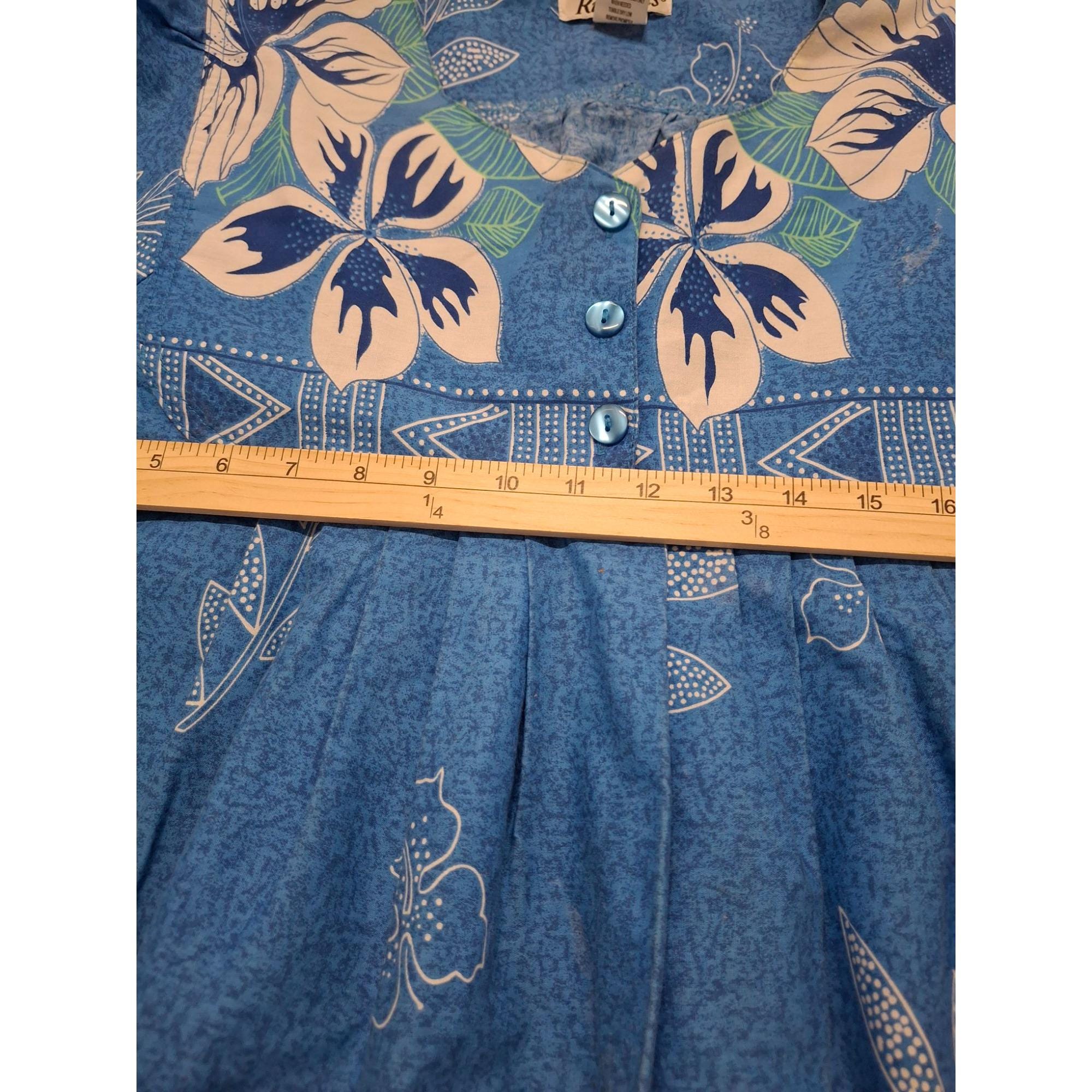 Abito da patio vintage Anthony Richards taglia L MuuMuu casa viola