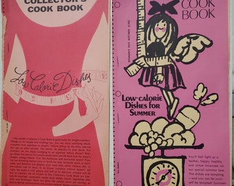 Womans Day Kitchen Low Calorie Recipes Vintage Collector Cookbook Lot Of Four