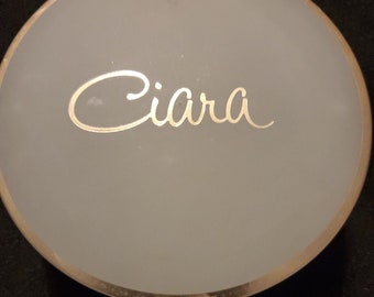 Vintage Prestige Ciara Velvet Dusting Powder 1.5 oz Empty Container Only.