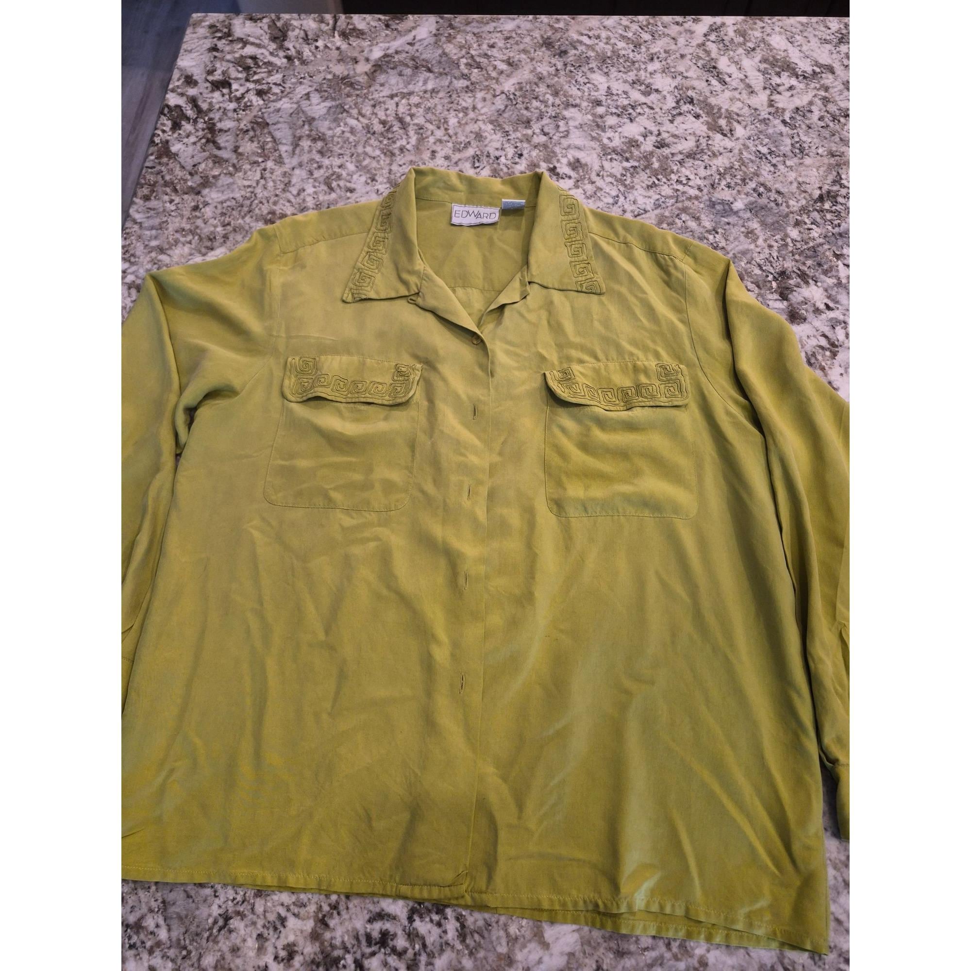 Vintage Silk Shirt Brands - Etsy