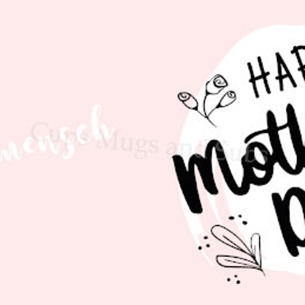 Zum Muttertag: Kaffeetasse mit Herz - Happy Mothersday