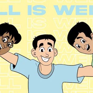 3 Idioten | Alles ist gut | Postkarte