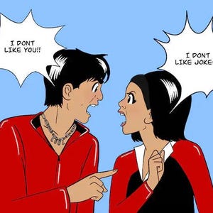 KKHH | Ik hou niet van grappen, ik mag jou niet! | Kajol | SRK | Briefkaart