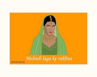 DDLJ | Mehndi Laga Ke Rakhna | Postcard