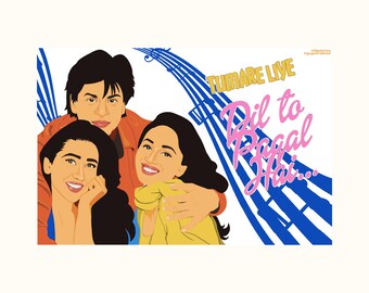 Dil To Pagal Hai | Postcard