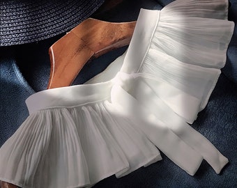 Fake Kragen abnehmbare Shirts Weiß Falsch Vielseitige Bluse Kragen für Frauen Mädchen Favors