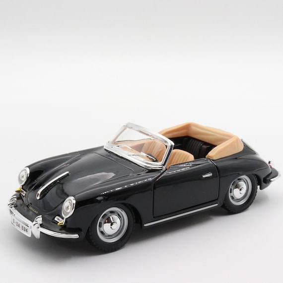 Burago 1961 Porsche 356B Carbiolet Diecast Car|scale 1/24