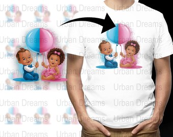 Género Revelar Bebé Negro PNG, Imágenes Prediseñadas de Bebé, Fiesta de Revelación de Género, Imágenes Prediseñadas de Bebé Lindo, Anuncio de Bebé, Baby Shower, Descarga Instantánea