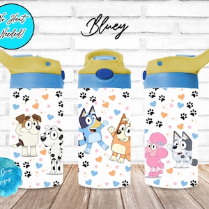 Blue Dogs- UVDTF Wrap Blue Dogs- UVDTF Wrap