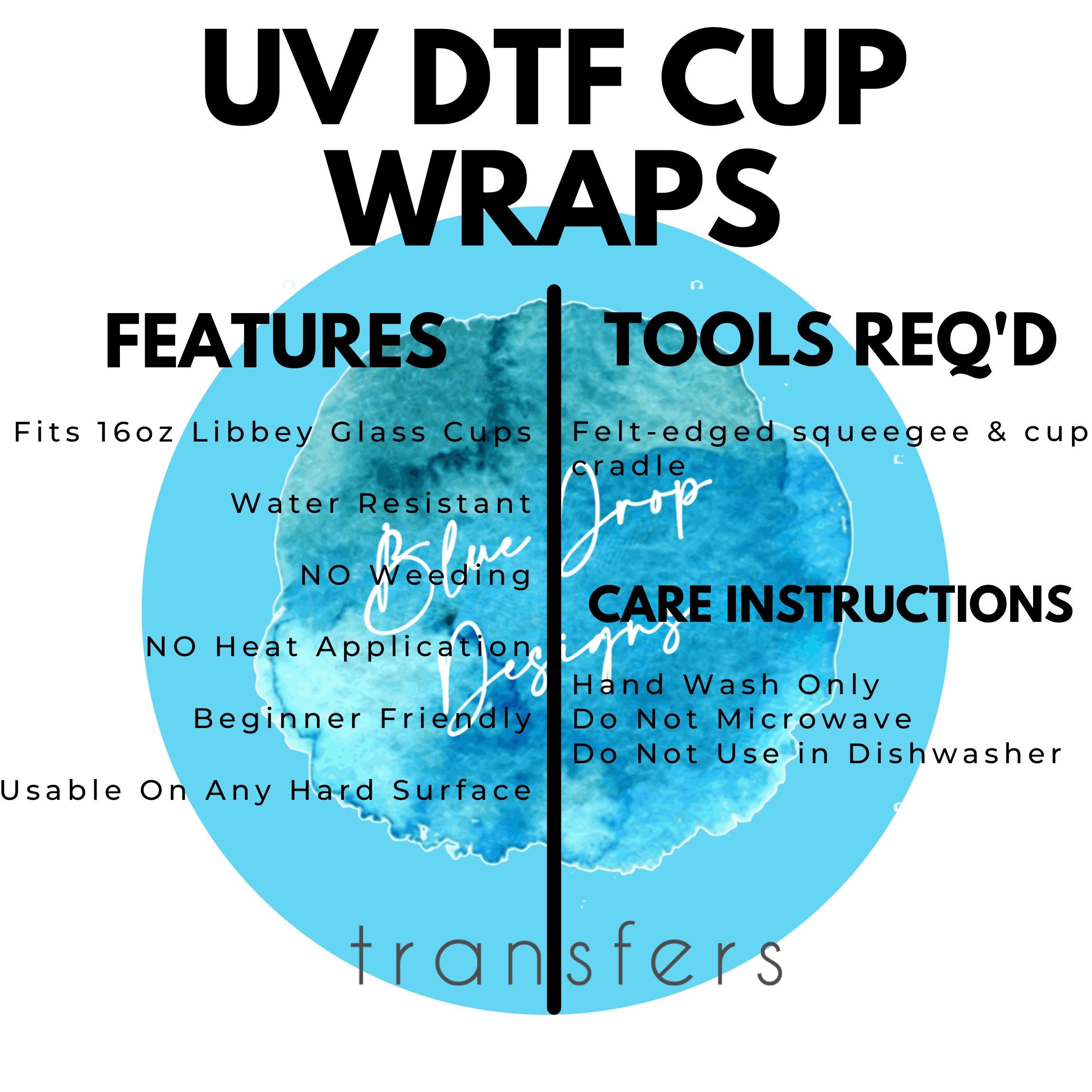 UV DTF Cup Wraps: A Time-Saving Solution for Customizing Your Cups – Decals  And Daydreams
