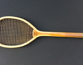 Seltener Vintage Thonet Tennisschläger / 1920 Racket / | Etsy