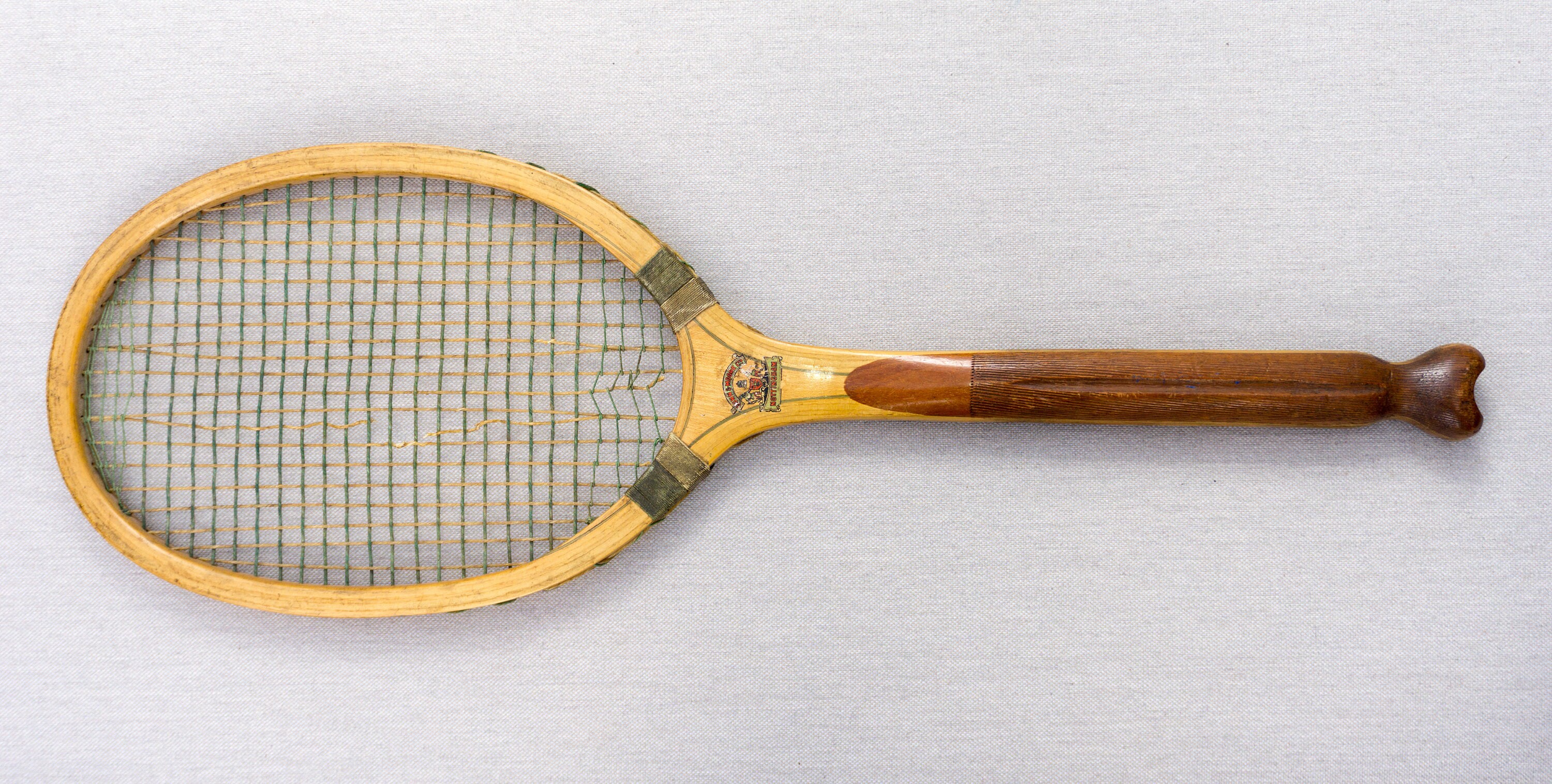 Vintage Autograph Fish-tail Tennis Racket by Gunn & Moore - Etsy