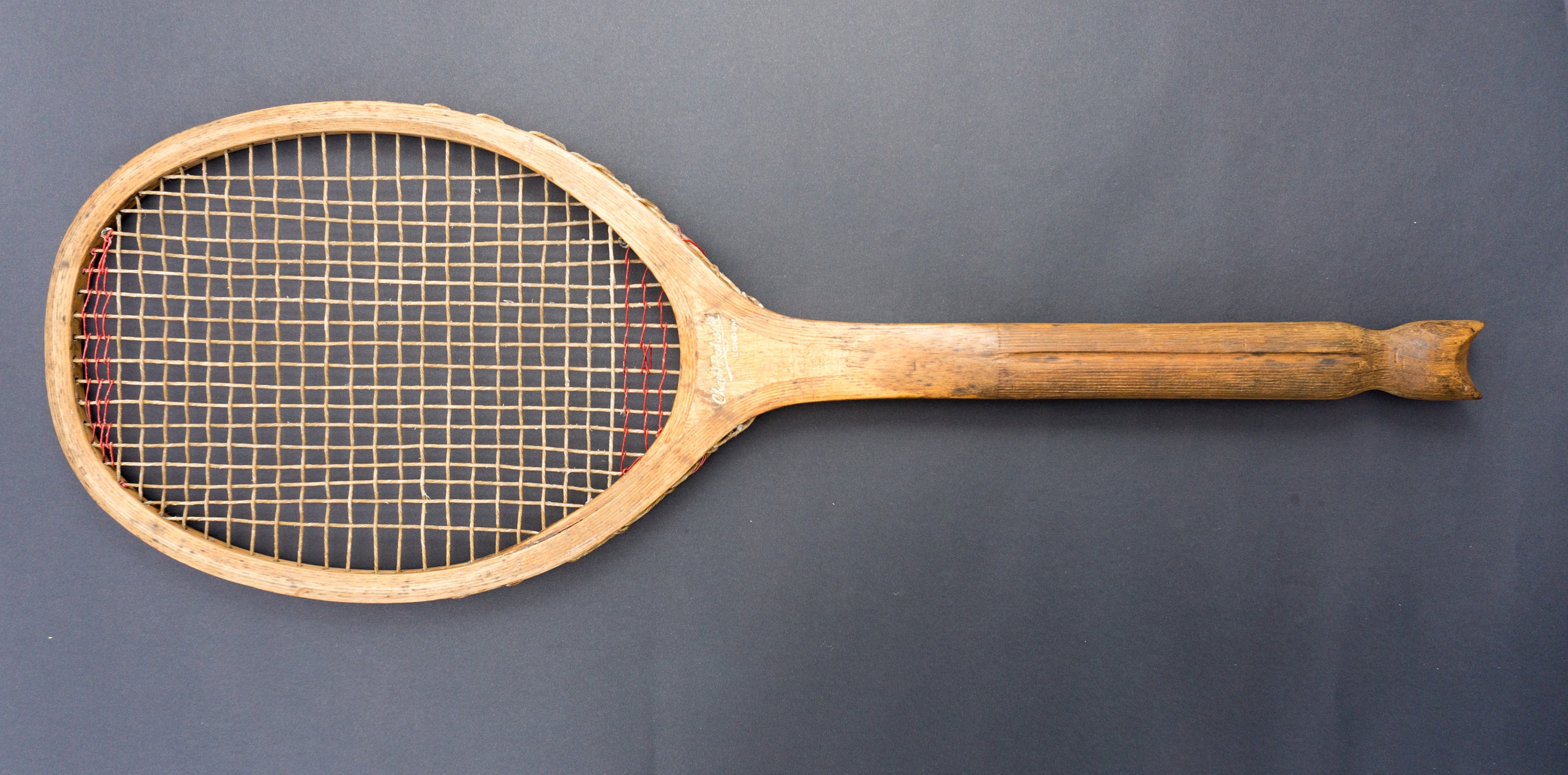 Il Racket Vintage Fishtail Tennis Racket by C. H. Rodwell C1907 - Etsy