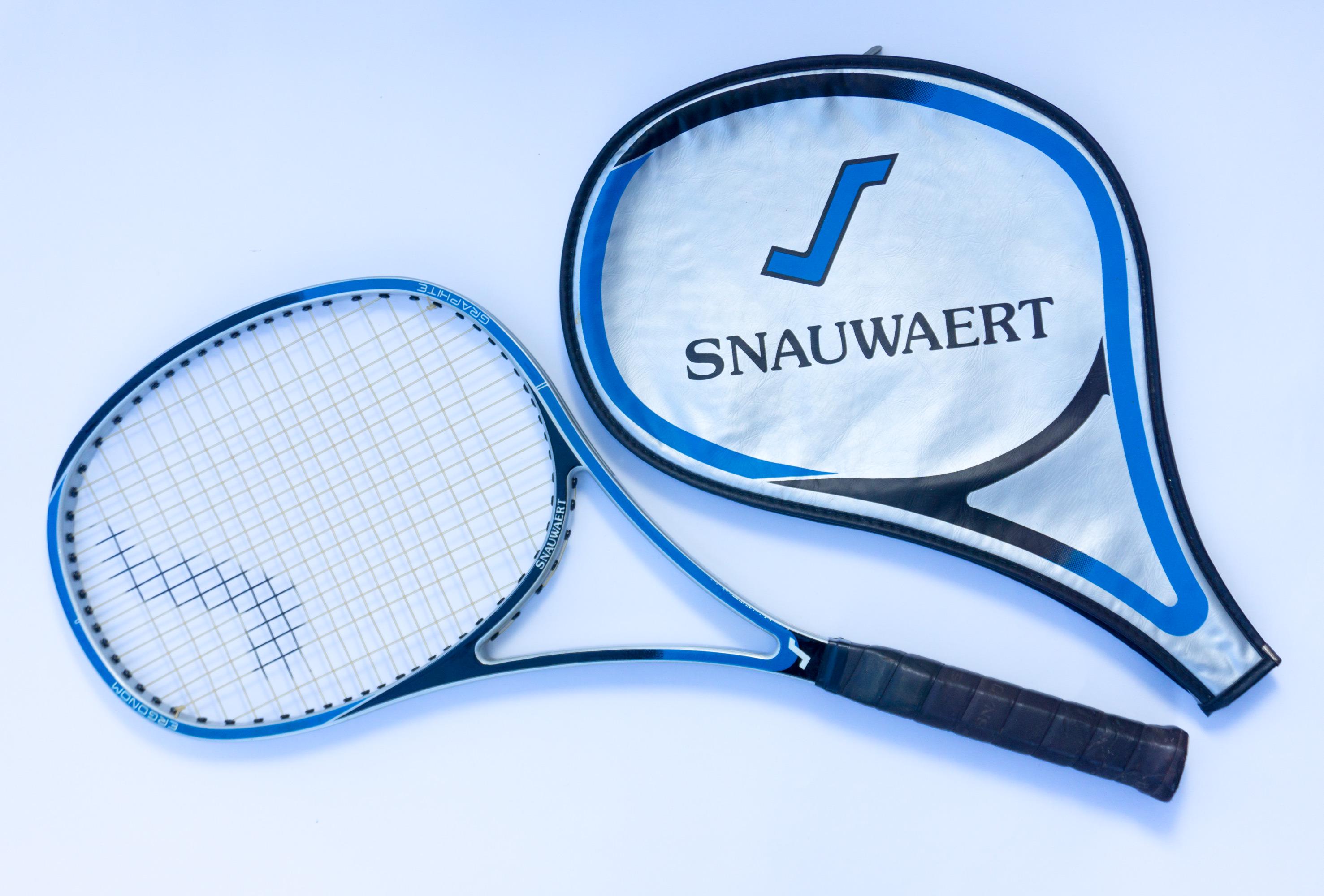 Raquette De Tennis Vintage Caravelle Snauwaert - Neuve - Objet De Collection