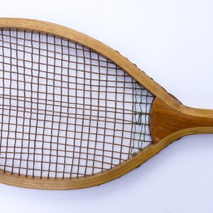 Unique Excelsior Lopsided Tilt Head Antique Tennis Racket With Fishtail ...