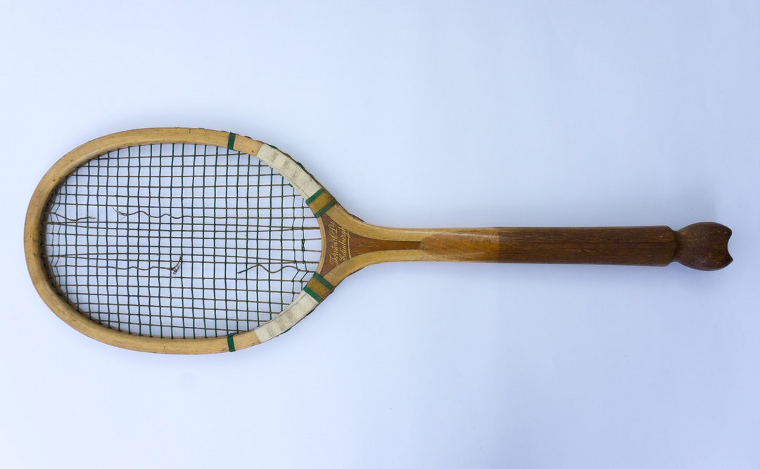 Viceroy Fishtail Vintage Tennis Racket by Thornton & Co., Edinburgh. Etsy