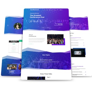 Conference Event Divi Child Theme | Divi Theme | Wordpress Theme | Event Theme | Event Divi Theme