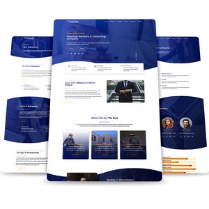 Financier Multipurpose Finance Divi Child Theme | Divi Theme | Wordpress Theme | Finance Theme | Finance Divi Theme