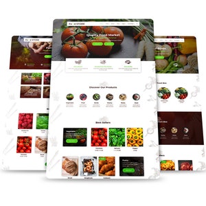 Food Store WooCommerce Grocery Divi Child Theme | Divi Theme | Wordpress Theme | Grocery Theme | Grocery Divi Theme