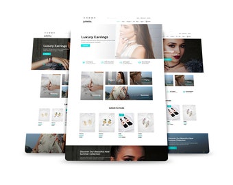 Julietta Jewellery Multifunktionellt WooCommerce Divi Barntema | Divi-tema | Wordpress-tema | WooCommerce-tema | WooCommerce Divi-tema