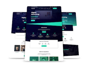 Summit Event WooCommerce Divi Child Theme | Divi Theme | Wordpress Theme | Event Theme | Event Divi Theme