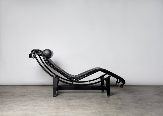 Vintage LC4 Chaise Lounge by Charlotte Perriand, Le Corbusier & Pierre  Jeanneret, Italy, 1970s