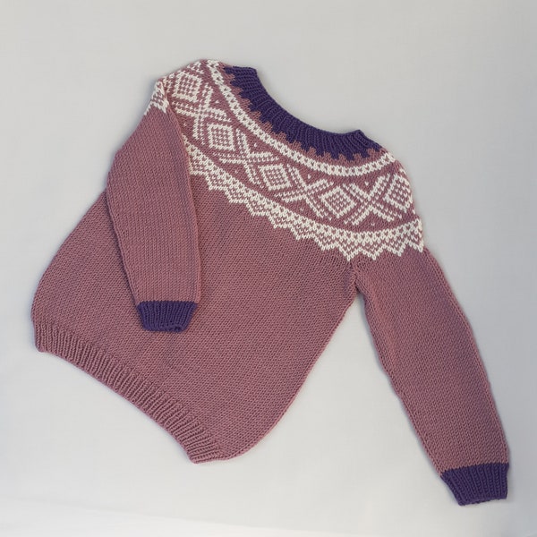 Scandinavian Sweater Etsy