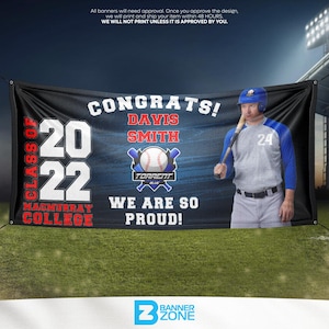 College Graduation Custom Vinyl Banner, Event backdrop, Celebration banner, Custom Backdrop, Class of 2023 Banner, Vinyl Banners