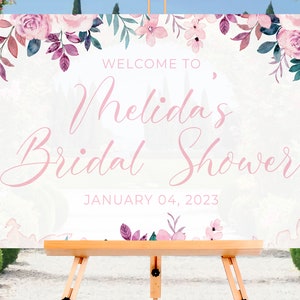 Bridal Shower Personalized Acrylic Wedding Signs! Your Special Day with Customizable Wedding shower sign and More!